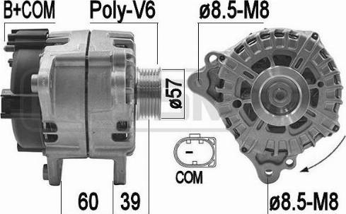 Messmer 209273 - Генератор vvparts.bg