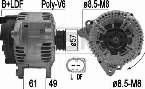 Messmer 209277 - Генератор vvparts.bg