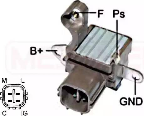 Messmer 215 967 - Регулатор на генератор vvparts.bg