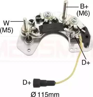 Messmer 215502 - Изправител, генератор vvparts.bg