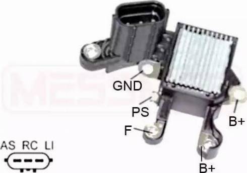 Messmer 216134 - Регулатор на генератор vvparts.bg