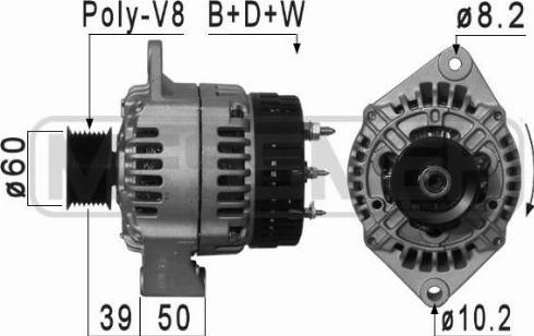 Messmer 210990A - Генератор vvparts.bg