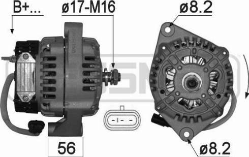 Messmer 210993A - Генератор vvparts.bg