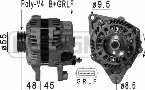 Messmer 210997A - Генератор vvparts.bg