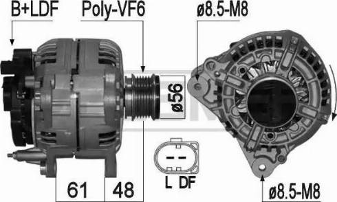 Messmer 210944 - Генератор vvparts.bg