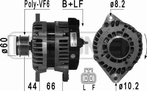 Messmer 210945A - Генератор vvparts.bg