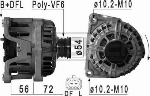 Messmer 210943 - Генератор vvparts.bg