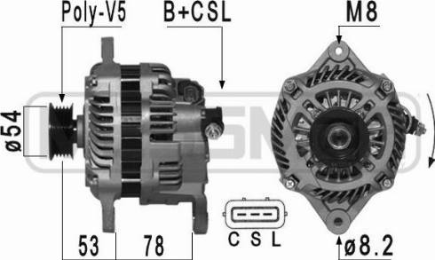 Messmer 210955A - Генератор vvparts.bg