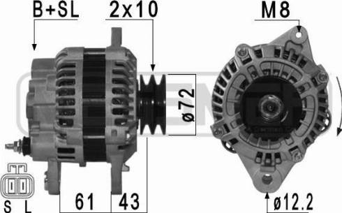 Messmer 210950A - Генератор vvparts.bg