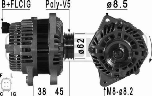 Messmer 210953A - Генератор vvparts.bg