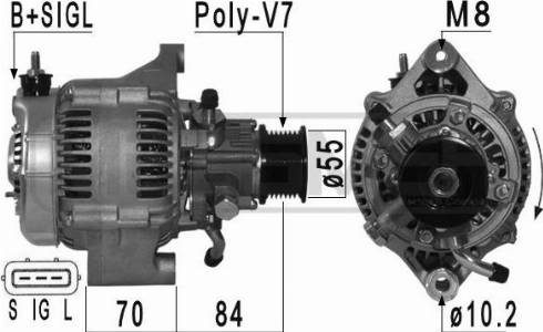 Messmer 210961A - Генератор vvparts.bg