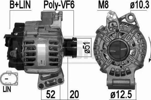 Messmer 210963 - Генератор vvparts.bg