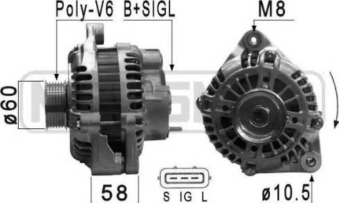 Messmer 210909 - Генератор vvparts.bg