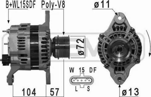 Messmer 210914 - Генератор vvparts.bg