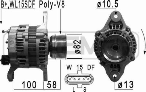 Messmer 210915A - Генератор vvparts.bg