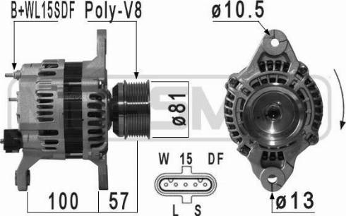 Messmer 210913A - Генератор vvparts.bg