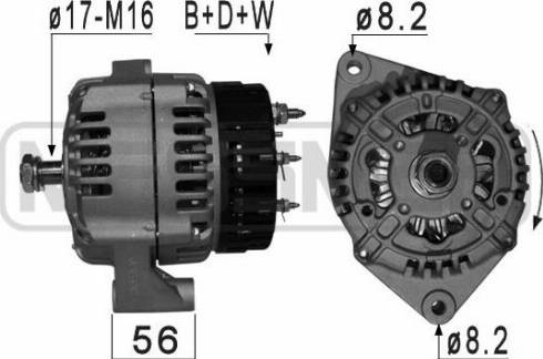 Messmer 210989A - Генератор vvparts.bg