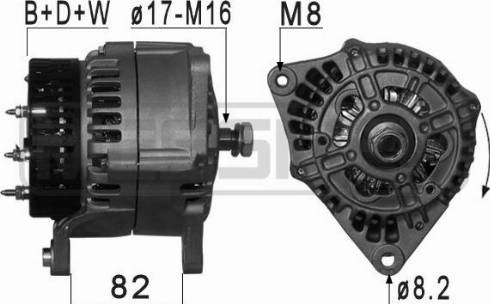 Messmer 210988A - Генератор vvparts.bg