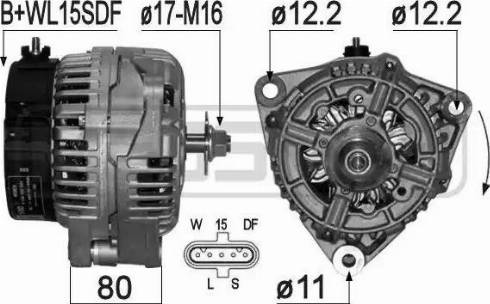 Messmer 210982 - Генератор vvparts.bg