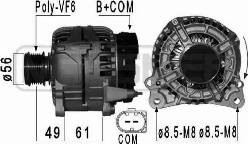 Messmer 210927 - Генератор vvparts.bg