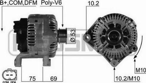 Messmer 210495A - Генератор vvparts.bg