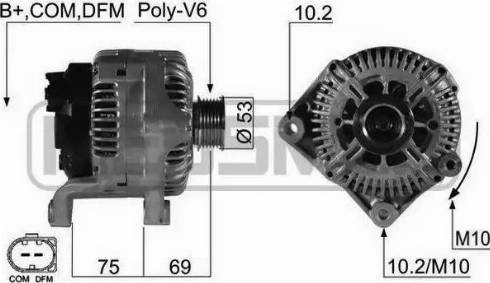 Messmer 210495 - Генератор vvparts.bg