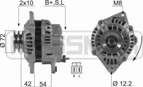 Messmer 210491 - Генератор vvparts.bg