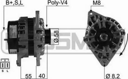 Messmer 210492 - Генератор vvparts.bg