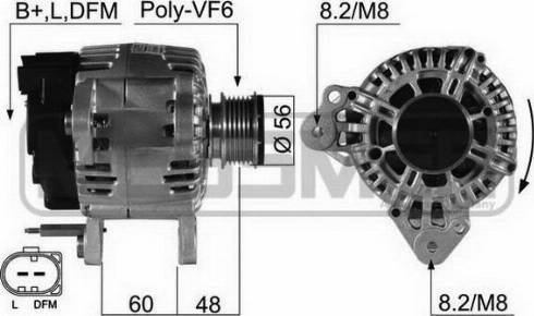 Messmer 210497A - Генератор vvparts.bg