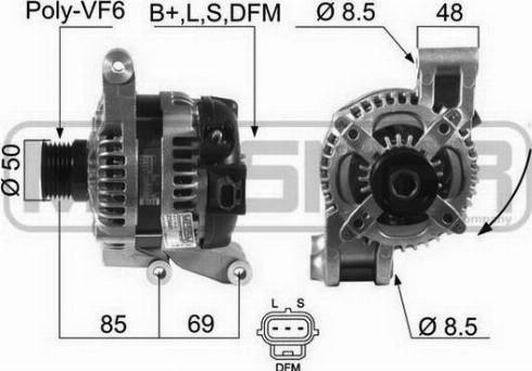 Messmer 210441A - Генератор vvparts.bg