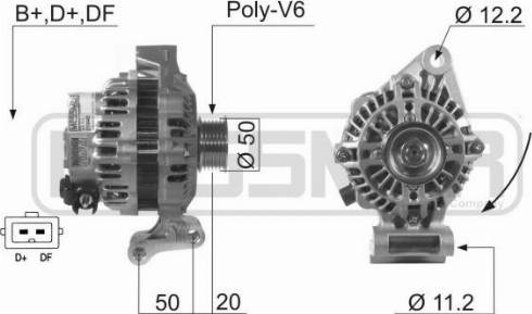 Messmer 210448A - Генератор vvparts.bg