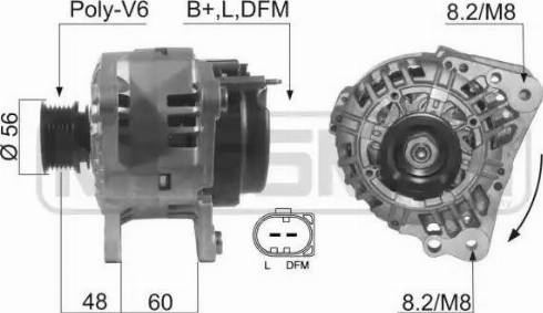 Messmer 210447 - Генератор vvparts.bg