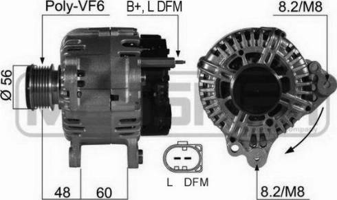 Messmer 210469A - Генератор vvparts.bg