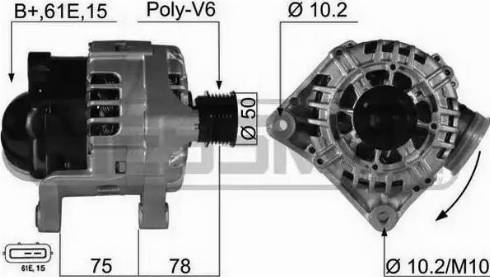 Messmer 210464 - Генератор vvparts.bg