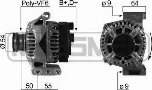 Messmer 210465 - Генератор vvparts.bg