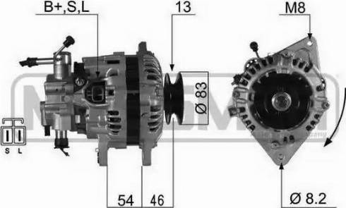 Messmer 210462 - Генератор vvparts.bg