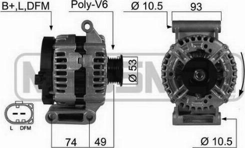 Messmer 210419A - Генератор vvparts.bg