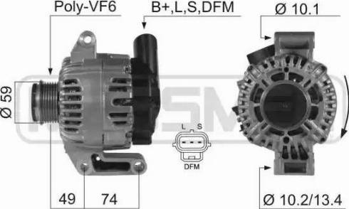 Messmer 210414 - Генератор vvparts.bg