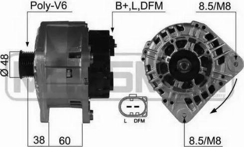 Messmer 210410 - Генератор vvparts.bg