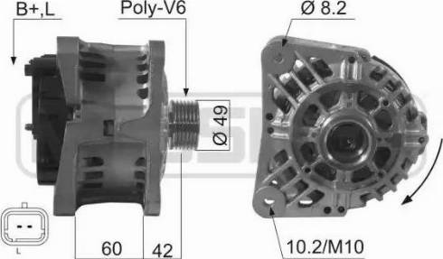 Messmer 210480 - Генератор vvparts.bg