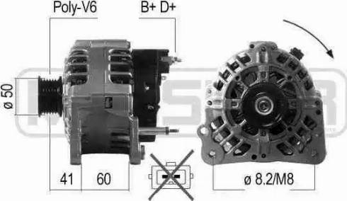 Messmer 210488 - Генератор vvparts.bg