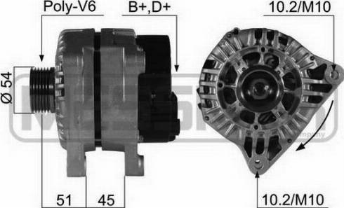 Messmer 210483R - Генератор vvparts.bg