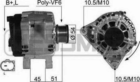 Messmer 210436A - Генератор vvparts.bg