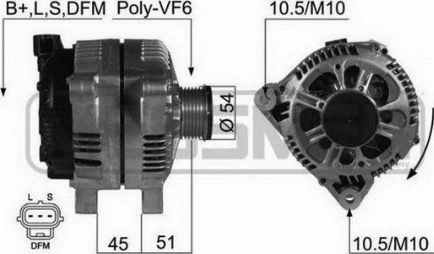 Messmer 210433A - Генератор vvparts.bg