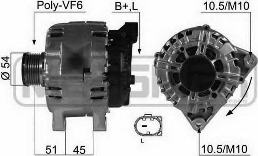 Messmer 210437 - Генератор vvparts.bg