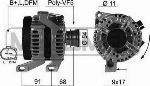 Messmer 210424A - Генератор vvparts.bg