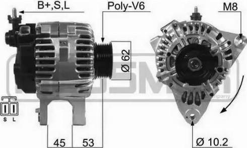 Messmer 210479 - Генератор vvparts.bg