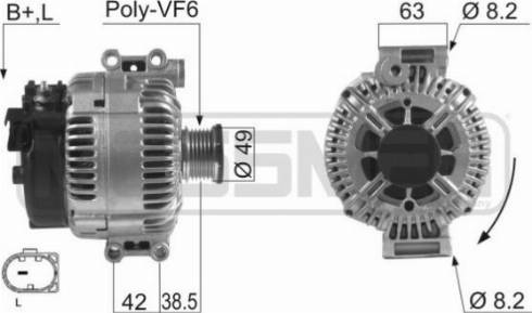 Messmer 210476R - Генератор vvparts.bg