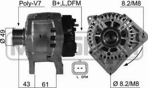 Messmer 210472 - Генератор vvparts.bg