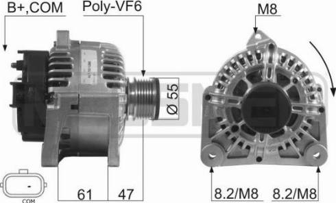 Messmer 210477A - Генератор vvparts.bg